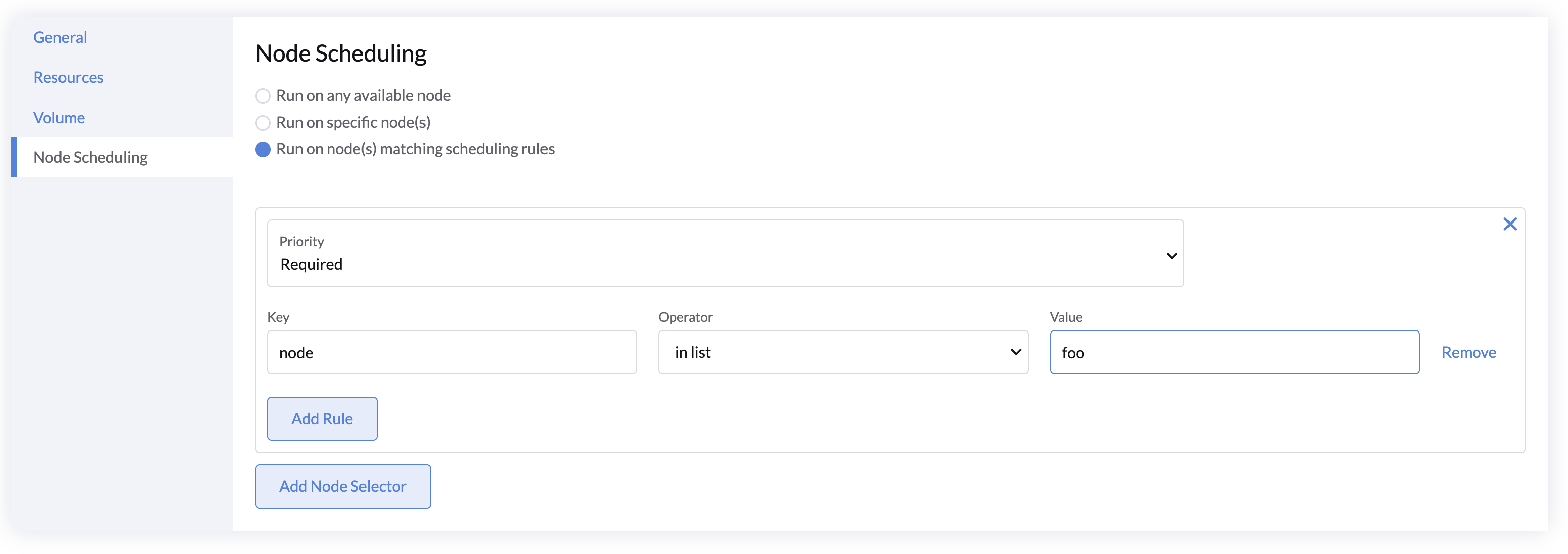 model-service-node-scheduling